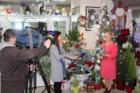 Съемка новогоднего поздравления с телекомпанией ГТРК Самара